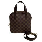 Louis Vuitton Vintage Pre-owned Tyg louis-vuitton-vskor Brown, Dam