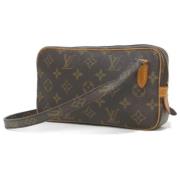 Louis Vuitton Vintage Pre-owned Canvas louis-vuitton-vskor Brown, Dam