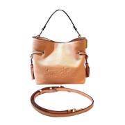 Coach Pre-owned Pre-owned Tyg handvskor Beige, Dam