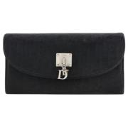 Dior Vintage Pre-owned Canvas plnbcker Black, Dam