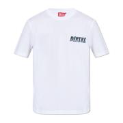 Diesel T-shirt `T-Adjust-K12` White, Herr