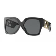 Versace Stiliga solglasögon Ve4402 Gb1/87 Black, Dam
