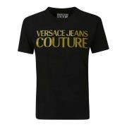 Versace Jeans Couture Snygga T-shirts och Polos Black, Dam