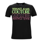 Versace Jeans Couture Snygga T-shirts och Polos Black, Dam