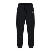 PS By Paul Smith Sweatpants med logotyp Black, Herr