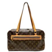 Louis Vuitton Vintage Pre-owned Tyg louis-vuitton-vskor Brown, Dam