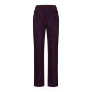 Forte Forte Eleganta Byxor Purple, Dam