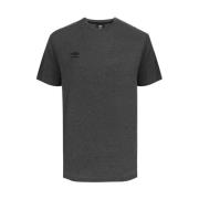 Umbro Kortärmad Basic T-shirt Sportkläder Gray, Herr
