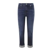 7 For All Mankind Slim Fit Jeans Blue, Dam