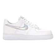 Nike Vit Irisdescent Låg Topp Sneakers White, Herr