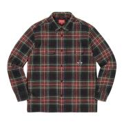 Supreme Quiltad Rutig Flanellskjorta Svart Multicolor, Herr