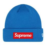 Supreme Begränsad upplaga Box Logo Beanie Blå Blue, Unisex