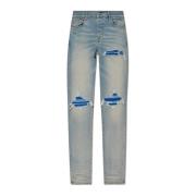 Amiri Jeans med logotyp Blue, Herr