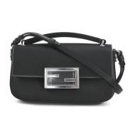 Fendi Vintage Pre-owned Tyg fendi-vskor Black, Dam