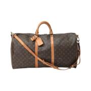 Louis Vuitton Vintage Pre-owned Canvas handvskor Brown, Dam