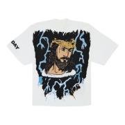 Yeezy Awge Lightning T-shirt Begränsad Upplaga Multicolor, Herr