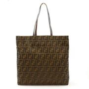 Fendi Vintage Pre-owned Canvas fendi-vskor Brown, Dam