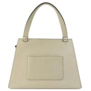 Celine Vintage Pre-owned Laeder totevskor White, Dam