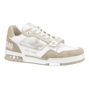 Louis Vuitton Begränsad upplaga Beige White Trainer Multicolor, Herr