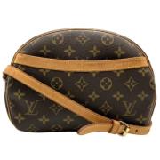 Louis Vuitton Vintage Pre-owned Canvas axelremsvskor Brown, Dam