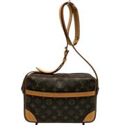 Louis Vuitton Vintage Pre-owned Canvas louis-vuitton-vskor Brown, Dam