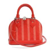 Louis Vuitton Vintage Pre-owned Laeder handvskor Red, Dam