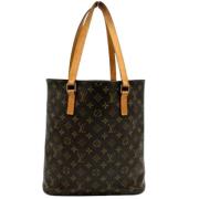 Louis Vuitton Vintage Pre-owned Plast totevskor Brown, Dam