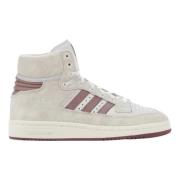 Adidas Begränsad upplaga Vit Bourgogne Hi-Top Sneakers Multicolor, Her...