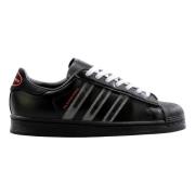 Adidas Begränsad upplaga Superstar Pleasures Sneaker Black, Herr