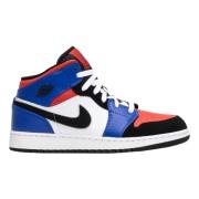 Nike Begränsad upplaga Air Jordan 1 Mid Multicolor, Dam