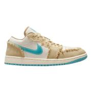 Nike Begränsad upplaga Air Jordan 1 Low SE Wave Multicolor, Dam