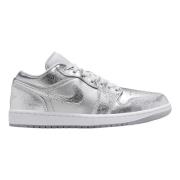 Nike Begränsad upplaga Metallic Silver Low SE Gray, Herr