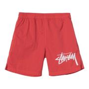 Nike Begränsad upplaga Stussy badshorts röd Red, Herr