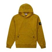 Stone Island Begränsad Upplaga Oliv Hoodie 2017 Green, Herr