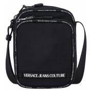 Versace Snygga Väskor för Modeälskare Black, Herr