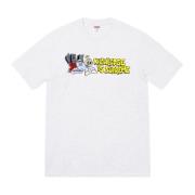 Supreme Klassisk Knowledge Tee Ash Grey Gray, Herr