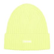 Supreme Begränsad upplaga Overdyed Beanie Ljus Lime Green, Unisex