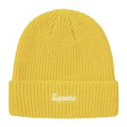 Supreme Gul Loose Gauge Beanie Limited Edition Yellow, Unisex