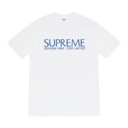 Supreme Begränsad upplaga New York Tee Vit White, Herr