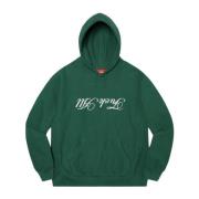 Supreme Begränsad upplaga Jamie Reid Hoodie Mörkgrön Green, Herr