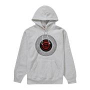 Supreme Chenille Hooded Sweatshirt Limited Edition Gray, Herr