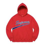 Supreme Röd Tail Hooded Sweatshirt Limited Edition Red, Herr