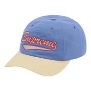 Supreme Kunglig Läder Visir Keps Begränsad Upplaga Blue, Unisex