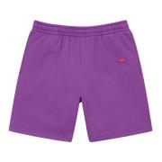 Supreme Lila Small Box Sweatshort Begränsad Upplaga Purple, Herr