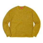 Supreme Begränsad upplaga Mohair Sweater Acid Yellow, Herr