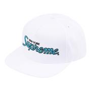 Supreme Klassiskt Team 5-Panel Vit Keps White, Unisex