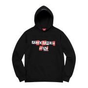 Supreme Begränsad upplaga Antihero Hoodie Svart Black, Herr