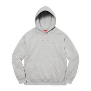 Supreme Begränsad upplaga Satin Appliqué Hoodie Gray, Herr