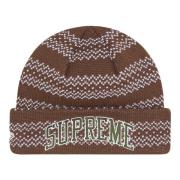 Supreme Begränsad upplaga Split Beanie Brun Brown, Unisex