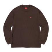 Supreme Mörkbrun Limited Edition Box Tee Brown, Herr